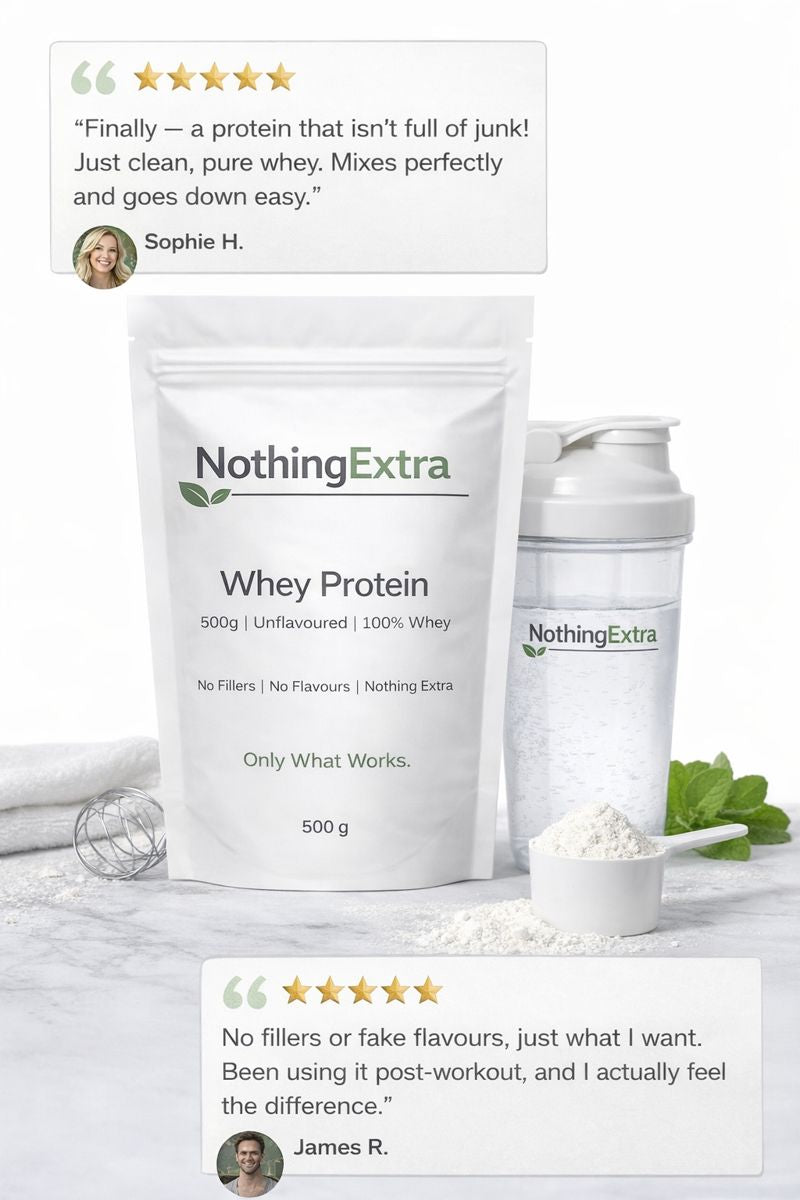 Whey Protein Powder | Pure High Protein Formula | NothingExtra