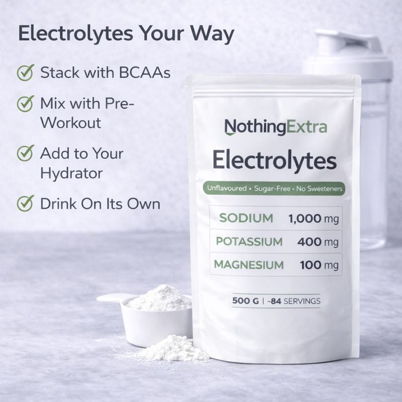 Electrolyte Powder 500g | Pure Hydration Formula | NothingExtra