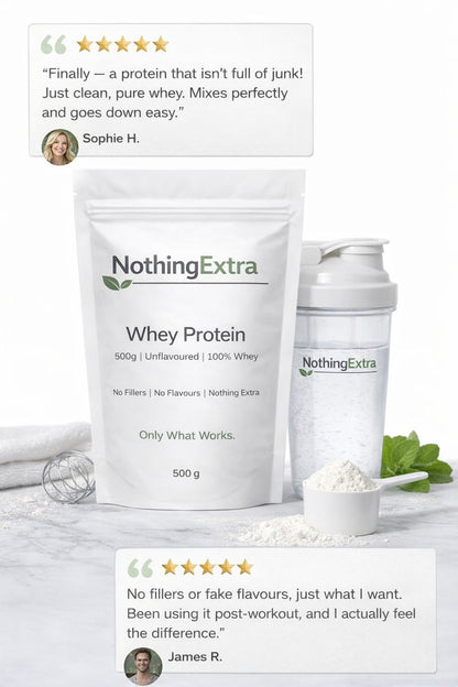 Whey Protein Powder | Pure High Protein Formula | NothingExtra