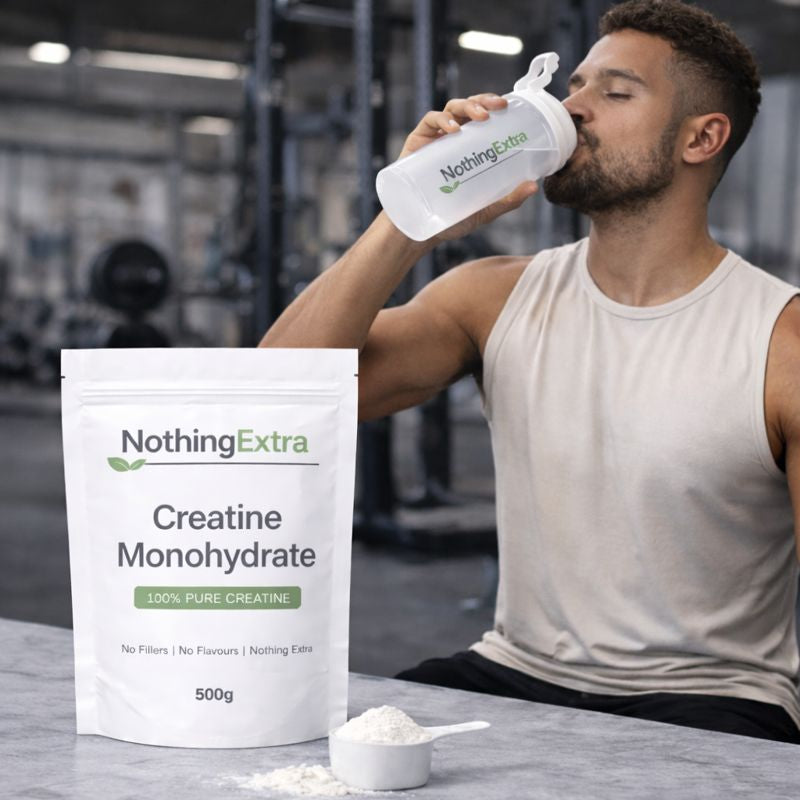 Creatine Monohydrate Powder | Pure & Unflavoured | NothingExtra