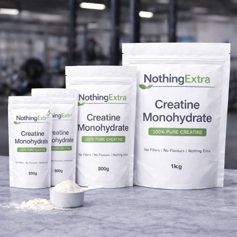 Creatine Monohydrate Powder | Pure & Unflavoured | NothingExtra