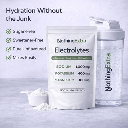 Electrolyte Powder 500g | Pure Hydration Formula | NothingExtra