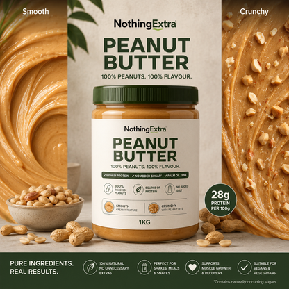 Nothing Extra Peanut Butter 1kg