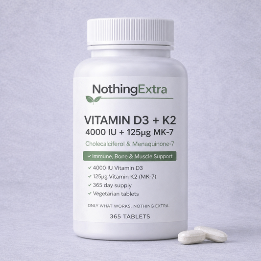 Vitamin D3 + K2 MK7 Tablets
