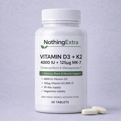 Vitamin D3 + K2 MK7 Tablets