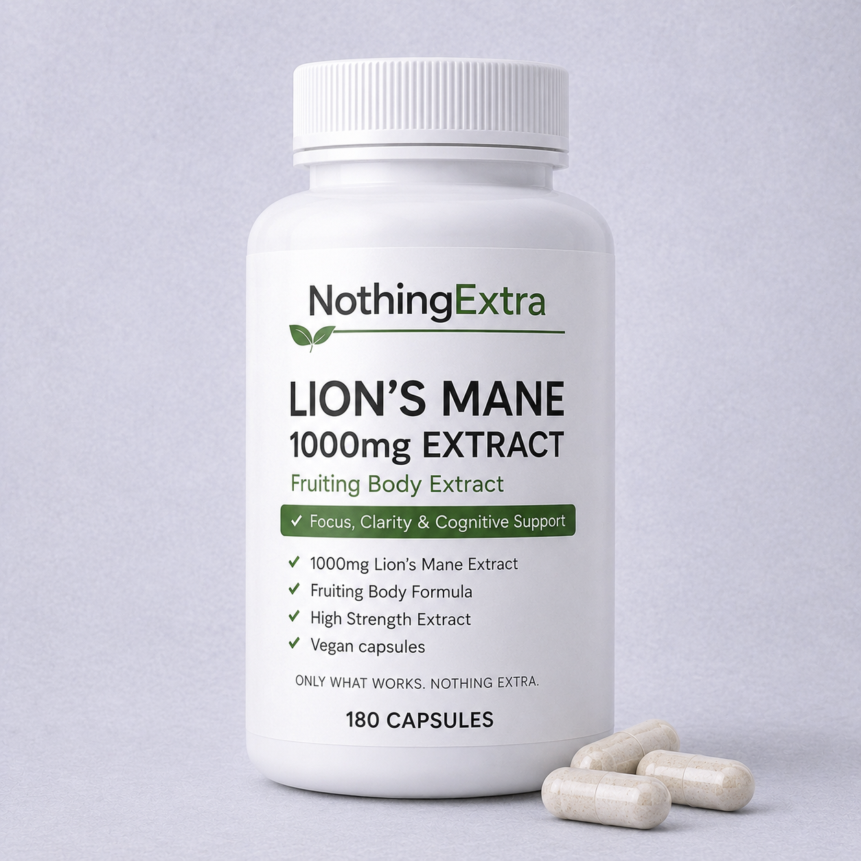 Lion’s Mane Mushroom 1000mg