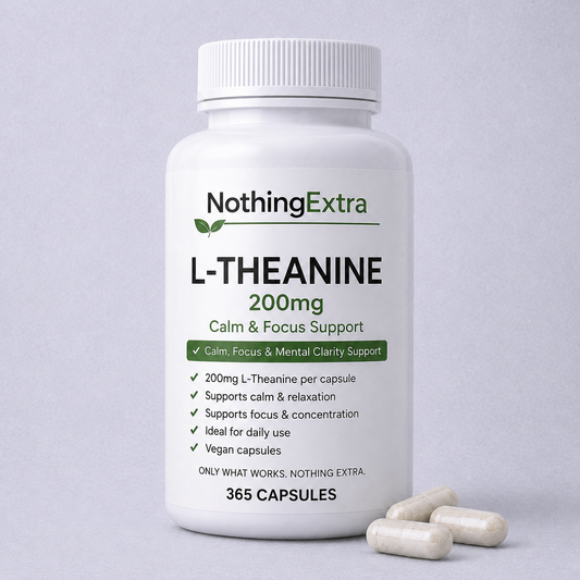 Pure L-Theanine 200mg | 365 Vegan Capsules