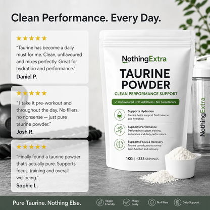 Taurine Powder | Clean Performance Support