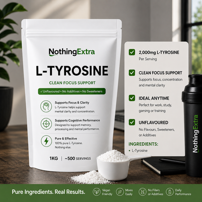 L-Tyrosine Powder | Clean Focus Support