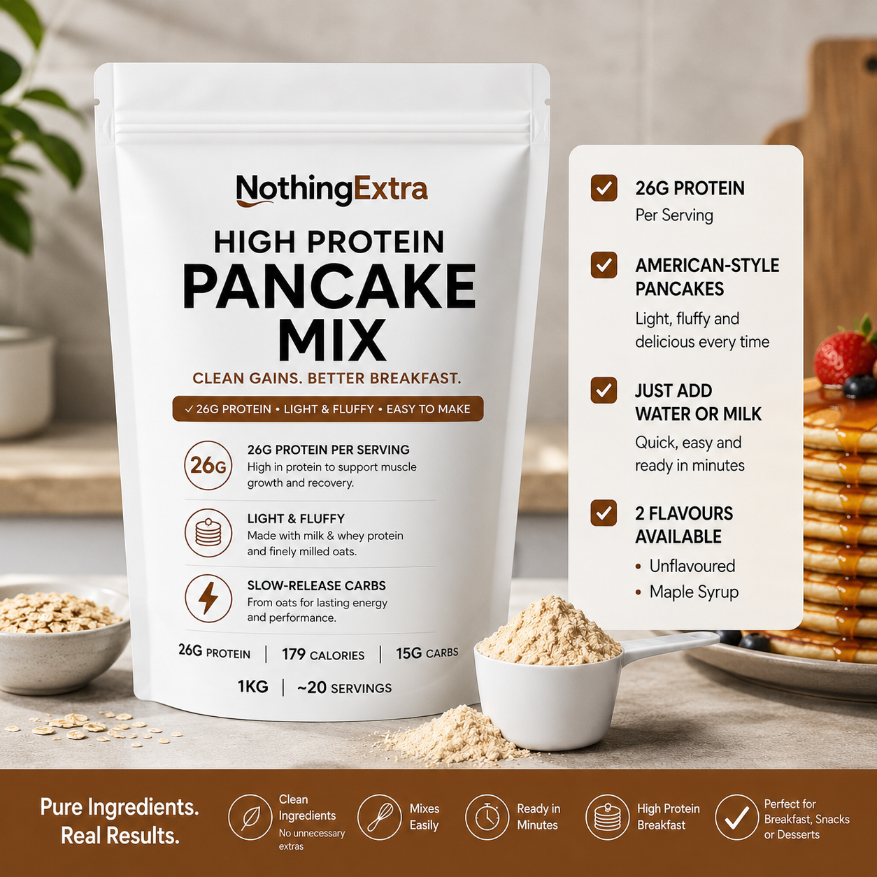 High Protein Pancake Mix