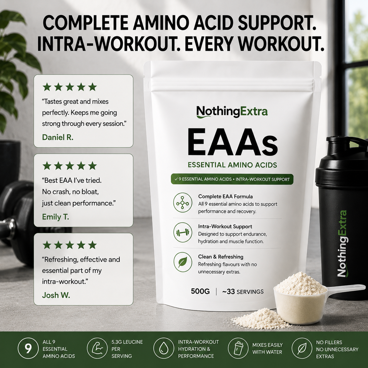 Essential Amino Acids 500g
