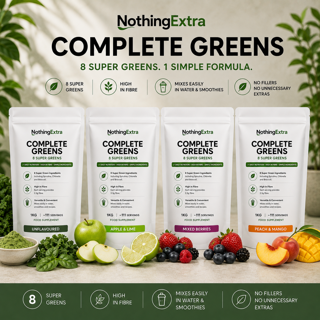 NothingExtra Complete Greens